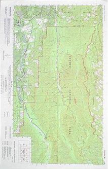 Custom Correct Bogachiel Valley Map