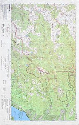 Custom Correct Brothers - Mt. Anderson Map