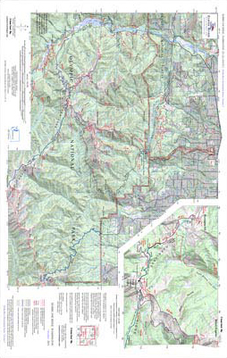 Custom Correct Hurricane Ridge Map