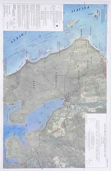 Custom Correct Ozette Beach Loop Map