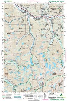 Green Trails Skykomish Map 175