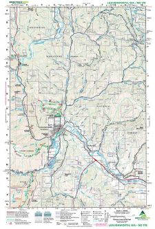 Green Trails Leavenworth Map 178