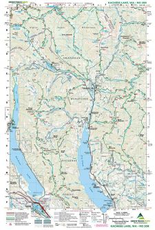 Green Trails Kachess Lake, WA Map 208
