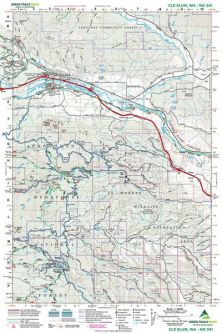 Green Trails Cle Elum Map 241