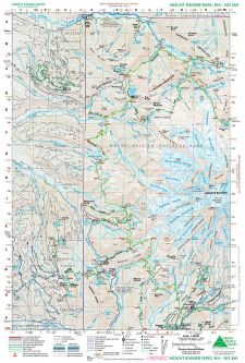 Green Trails Mount Rainier West Map 269