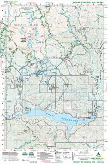 Green Trails Mount St. Helens Map 364