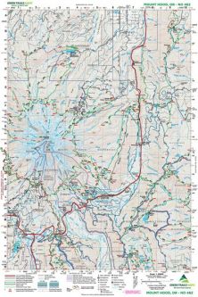 Green Trails Mount Hood Map 462