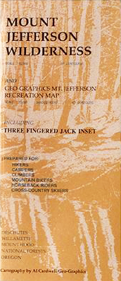 Mount Jefferson Wilderness Map