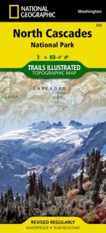 North Cascades National Park National Geographic Trails Illustrated Map