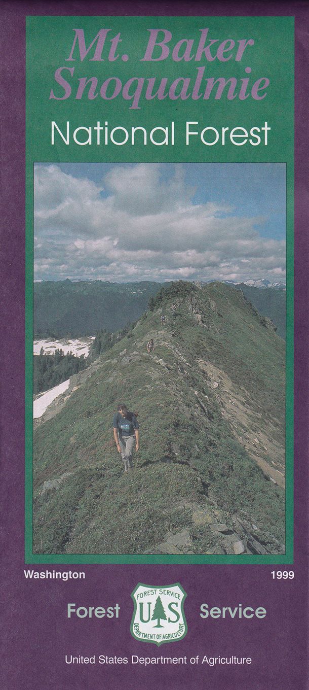 Mt. Baker-Snoqualmie National Forest Map