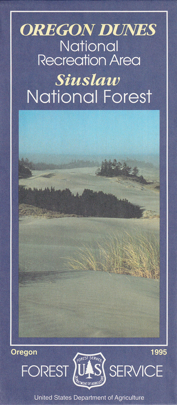 Oregon Dunes National Recreation Area Map