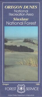 Oregon Dunes National Recreation Area Map