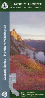 Pacific Crest National Scenic Trail Map: Cascade Series--Northern Washington