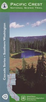 Pacific Crest National Scenic Trail Map: Cascade Series--Southern Washington