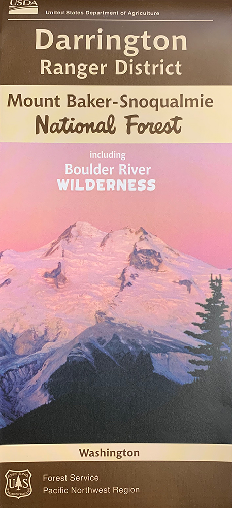 Darrington Ranger District Map: Mt. Baker-Snoqualmie National Forest
