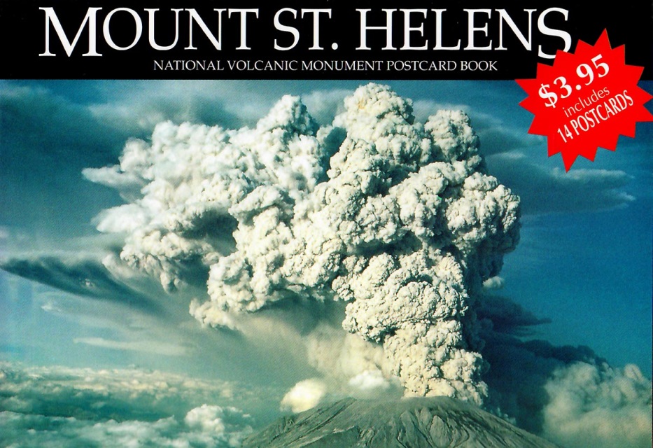 Mount St. Helens National Volcanic Monument Postcard Book (Wish You Were Here)