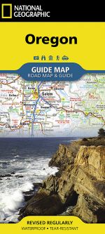 National Geographic Guide Map: Oregon