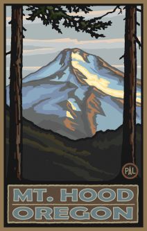 Mt. Hood Poster by Paul A. Lanquist