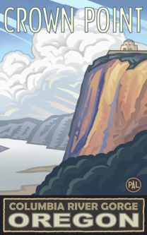 Crown Point Poster by Paul A. Lanquist