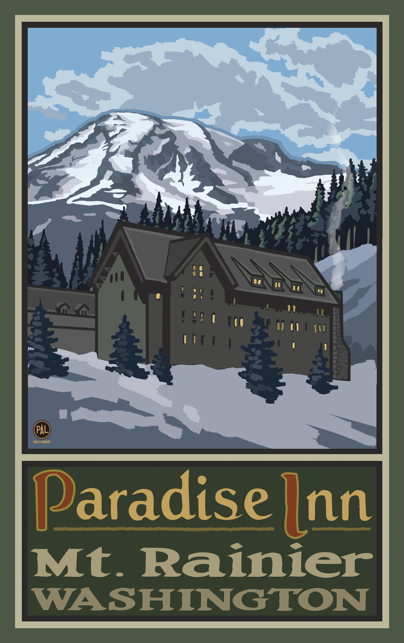 Paradise Inn Poster by Paul A. Lanquist
