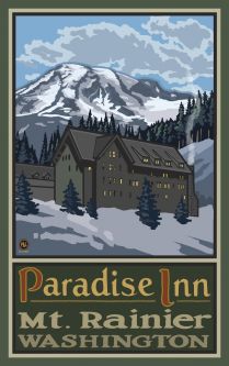 Paradise Inn Poster by Paul A. Lanquist