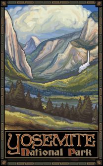Yosemite Valley Poster by Paul A. Lanquist