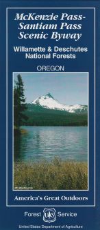 McKenzie Pass-Santiam Pass Scenic Byway Map