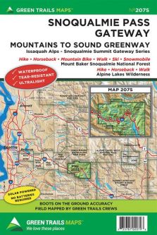 Green Trails Snoqualmie Pass Gateway - Map 207S