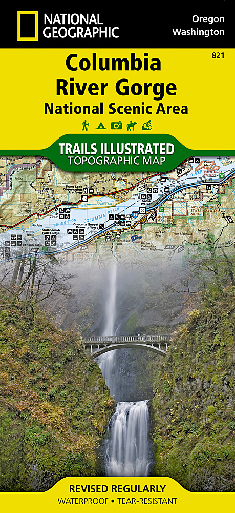 Columbia River Gorge National Geographic Trails Illustrated Map