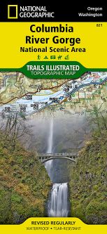 Columbia River Gorge National Geographic Trails Illustrated Map