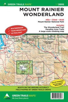 Green Trails Mount Rainier Wonderland - Map 269SX
