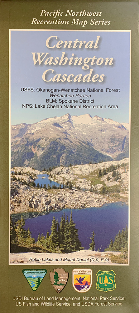 Central Washington Cascades Recreation Map