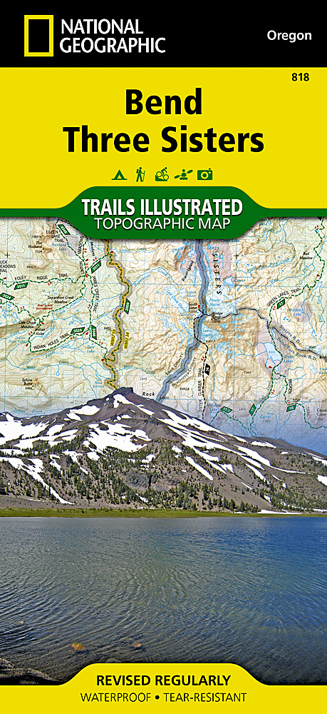 Bend/Three Sisters National Geographic Trails Illustrated Map