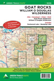 Green Trails Goat Rocks - William O. Douglas Wilderness Map 303S