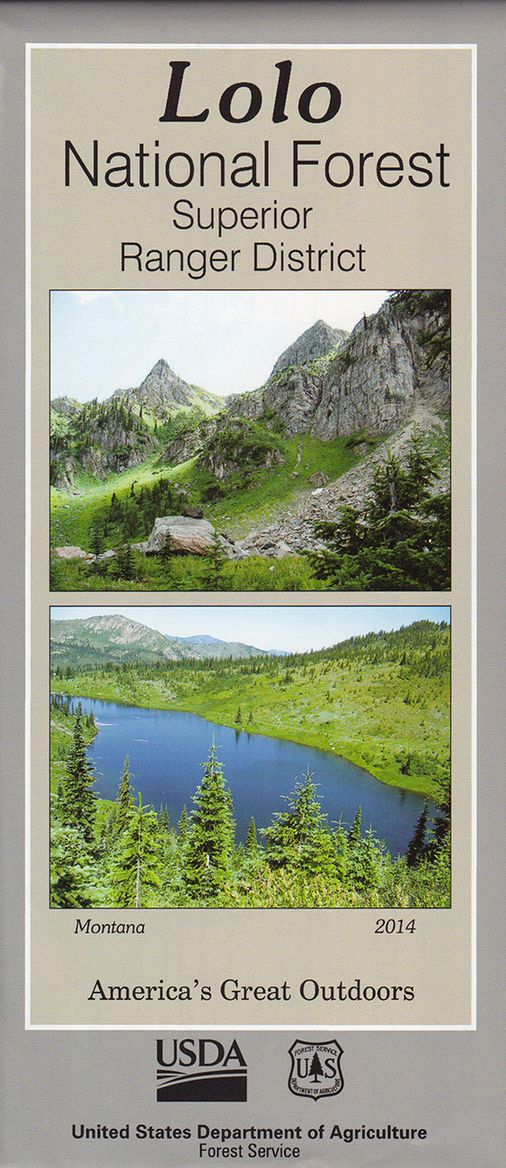 Lolo National Forest: Superior Ranger District Map