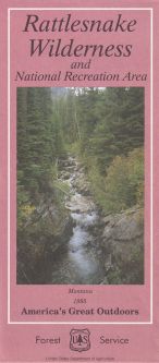 Rattlesnake Wilderness and National Recreation Area Map