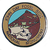 John Day Fossil Beds Lapel Pin