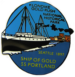 Klondike Gold Rush National Historical Park Lapel Pin
