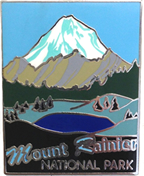 Mount Rainier National Park Lapel Pin