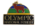 Olympic National Forest Lapel Pin