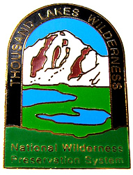 Thousand Lakes Wilderness Lapel Pin