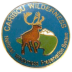 Caribou Wilderness Lapel Pin