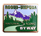 Rogue-Umpqua National Scenic Byway Lapel Pin
