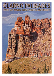 Clarno Palisades Magnet