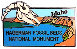 Hagerman Fossil Beds National Monument Lapel Pin