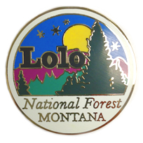 Lolo National Forest Lapel Pin