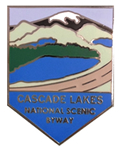 Cascade Lakes Lapel Pin