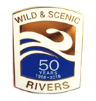 Wild & Scenic Rivers 50th Anniversary Lapel Pin